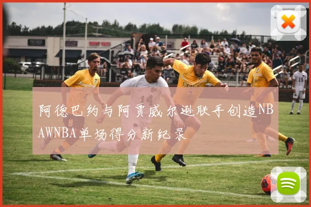 阿德巴约与阿贾威尔逊联手创造NBAWNBA单场得分新纪录