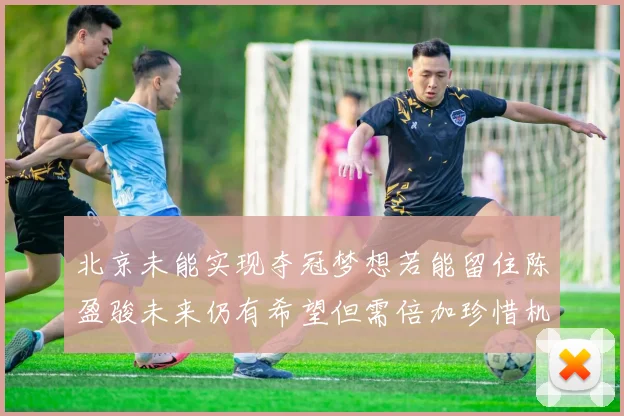 北京未能实现夺冠梦想若能留住陈盈骏未来仍有希望但需倍加珍惜机会