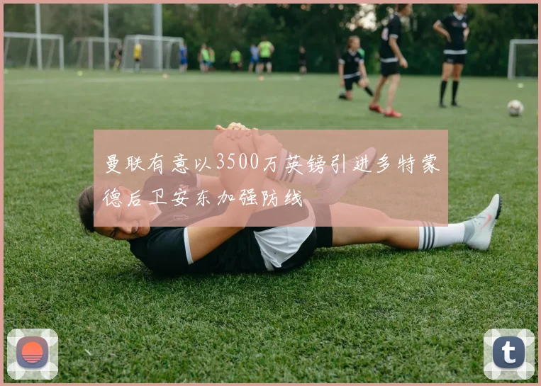 曼联有意以3500万英镑引进多特蒙德后卫安东加强防线